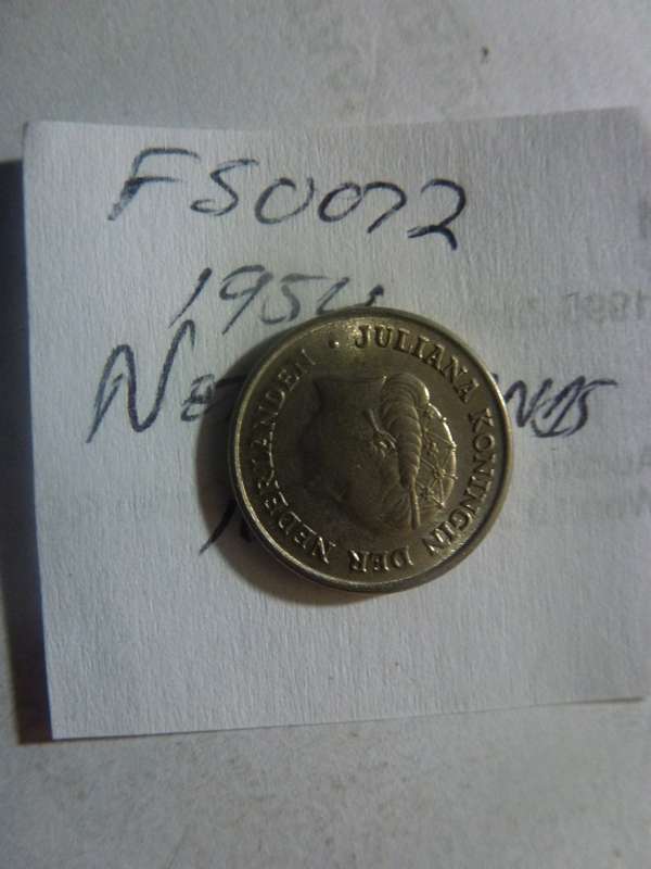 1954 Netherlands 10 cent