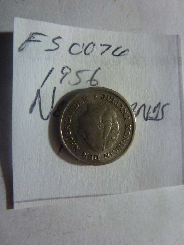 1956 Netherlands 10 cent