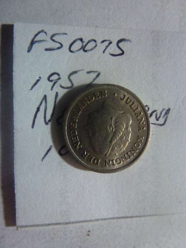 1957 Netherlands 10 cent