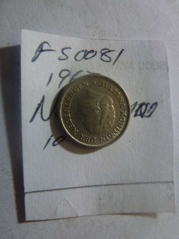 1963 Netherlands 10 cent