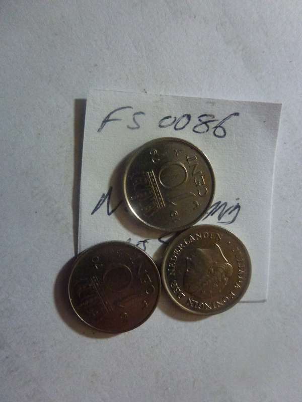 1970 Netherlands 10 cent