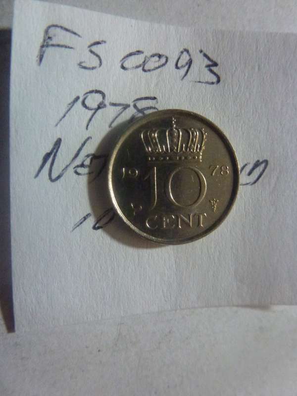 1978 Netherlands 10 cent