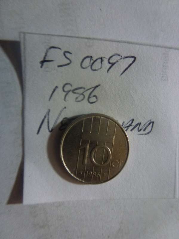 1986 Netherlands 10 cent