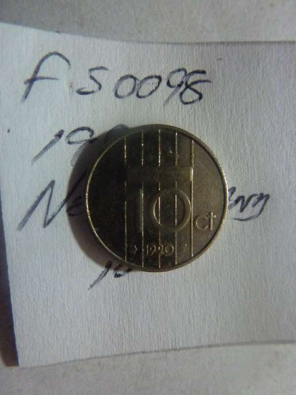 1990 Netherlands 10 cent