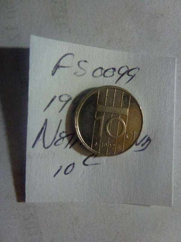 1992 Netherlands 10 cent