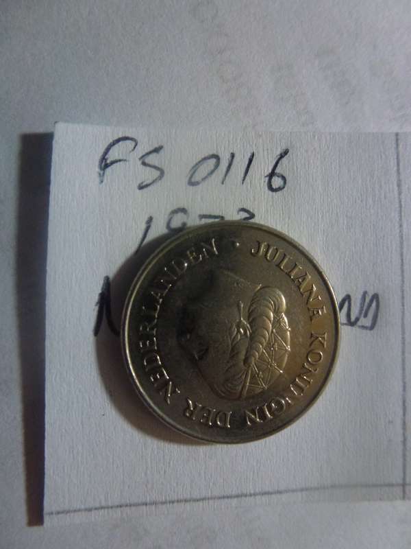 1973 Netherlands 25 cent