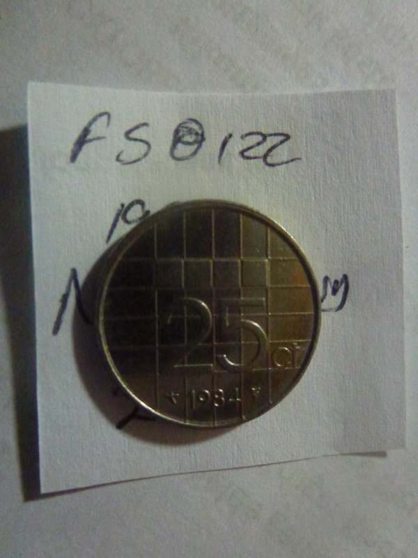 1984 Netherlands 25 cent
