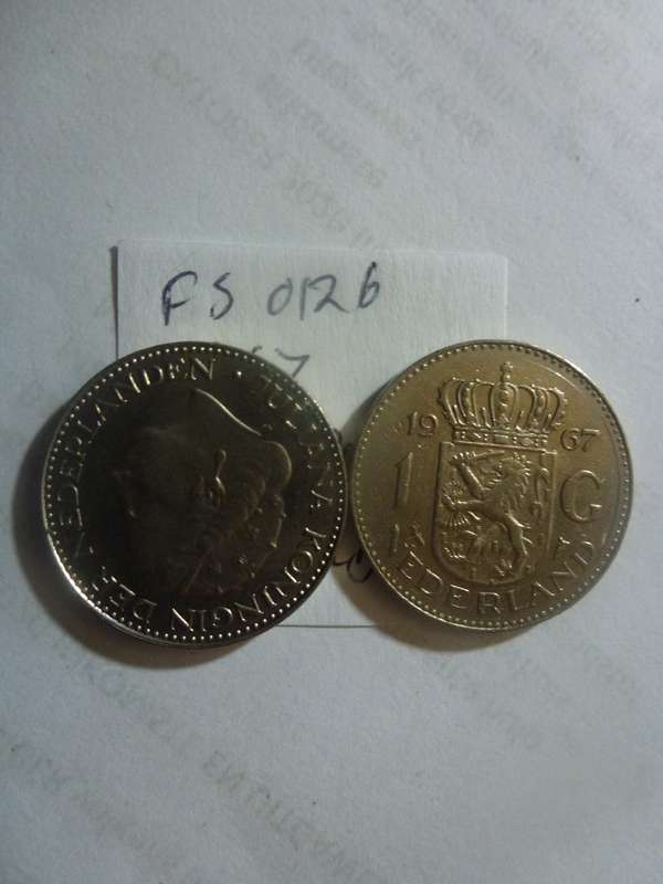 1967 Netherlands 1 gulden