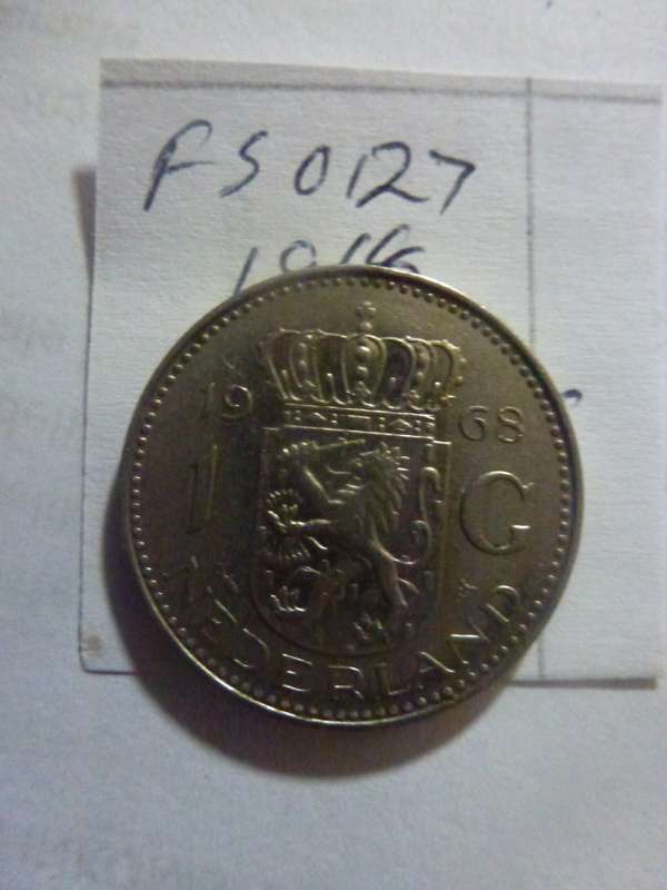 1968 Netherlands 1 gulden