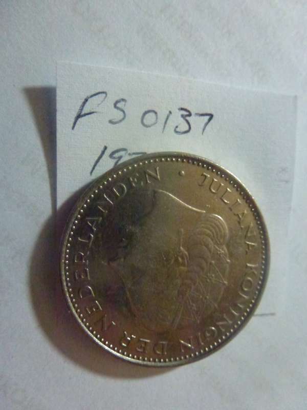 1970 Netherlands 2 1/2 gulden