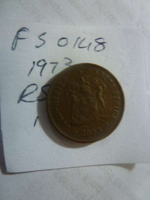 1973 Republic of South Africa 1 cent
