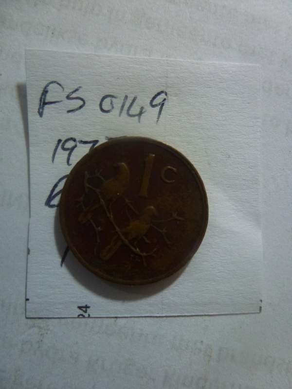 1977 Republic of South Africa 1 cent