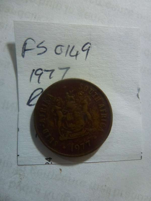 1977 Republic of South Africa 1 cent