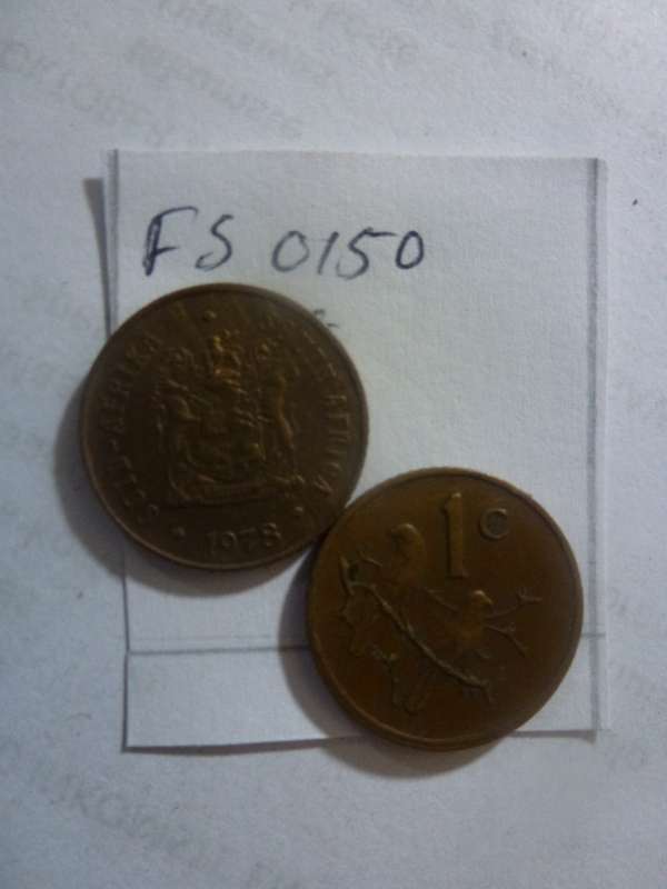1978 Republic of South Africa 1 cent