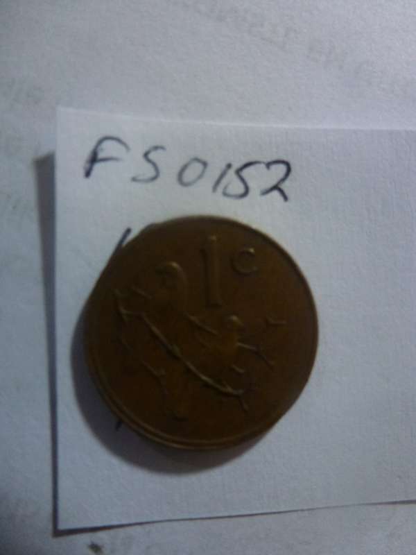 1980 Republic of South Africa 1 cent