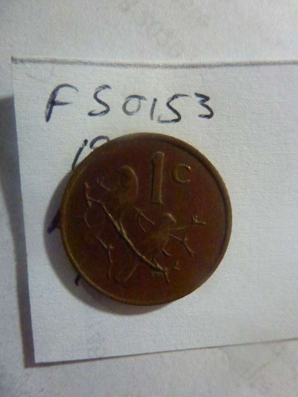 1982 Republic of South Africa 1 cent