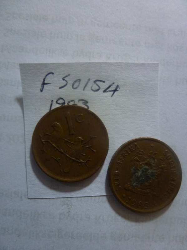 1983 Republic of South Africa 1 cent