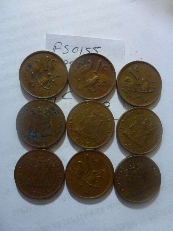 1985 Republic of South Africa 1 cent