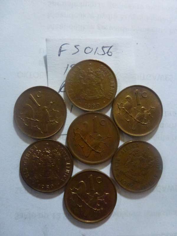 1989 Republic of South Africa 1 cent