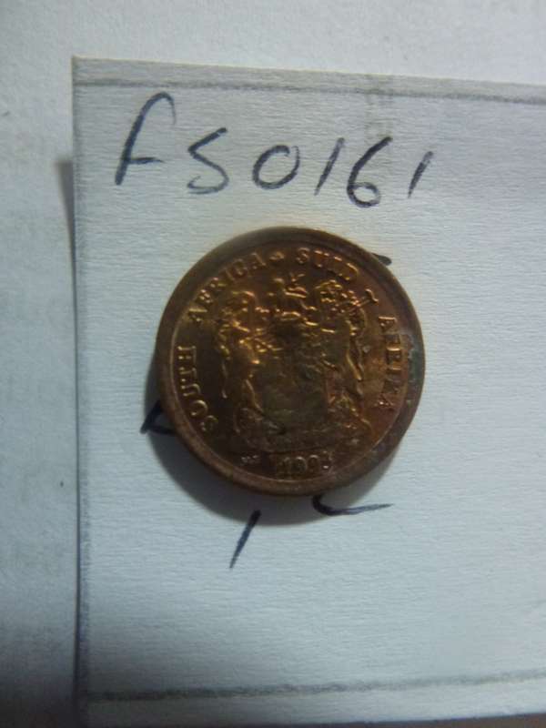 1993 Republic of South Africa 1 cent