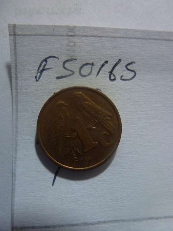 1999 Republic of South Africa 1 cent