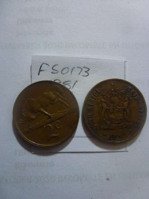 1981 Republic of South Africa 2 cent