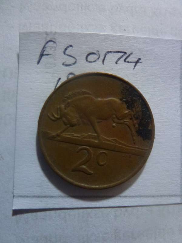 1983 Republic of South Africa 2 cent