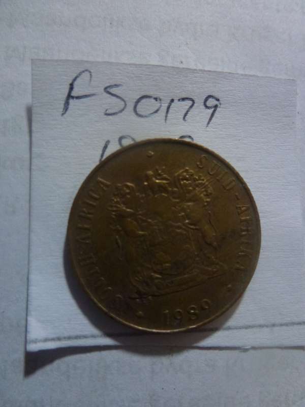 1989 Republic of South Africa 2 cent