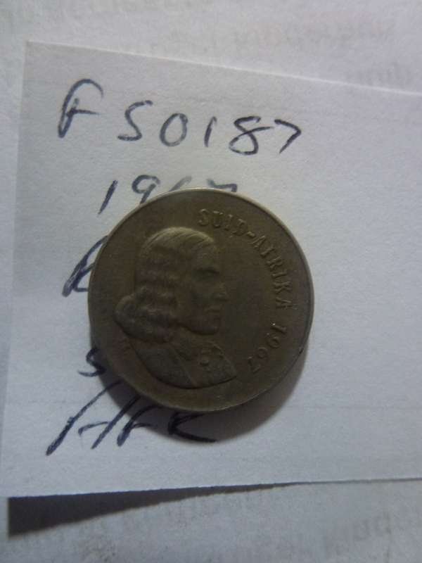 1967 Republic of South Africa 5 cent