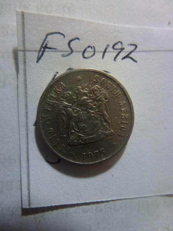 1975 Republic of South Africa 5 cent