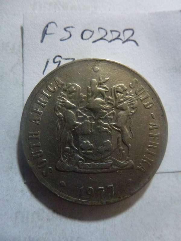 1977 Republic of South Africa 50 cent