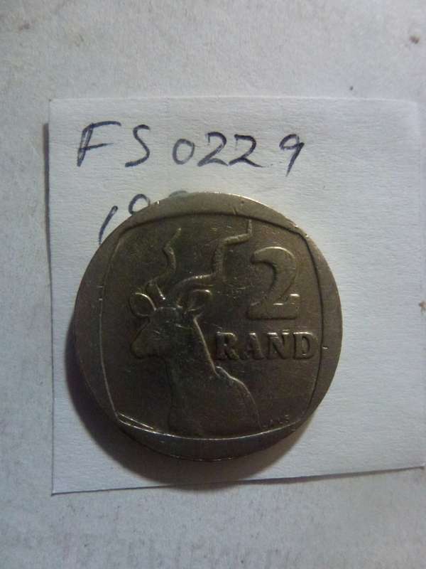 1990 Republic of South Africa 2 rand