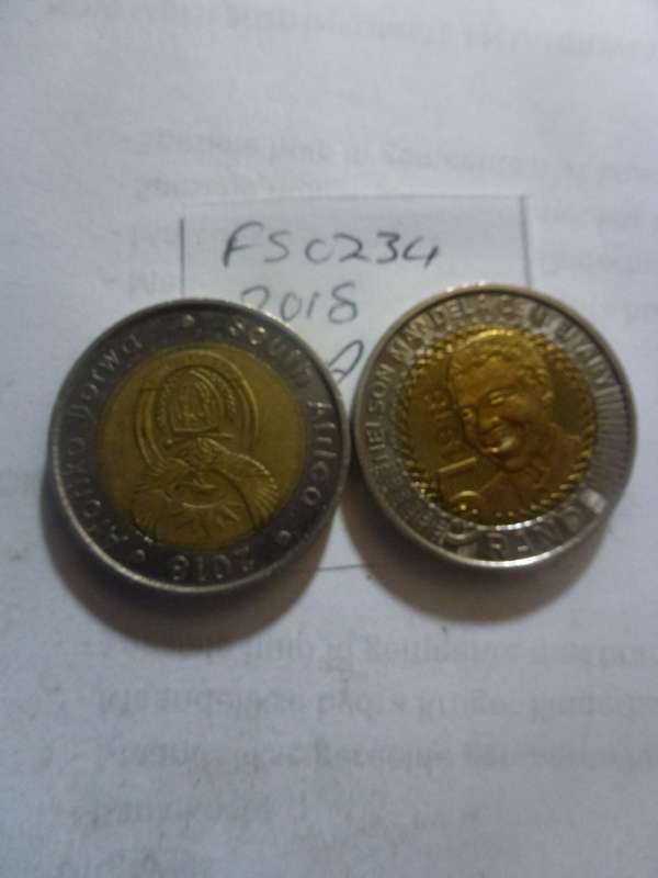 2018 Republic of South Africa 5 rand