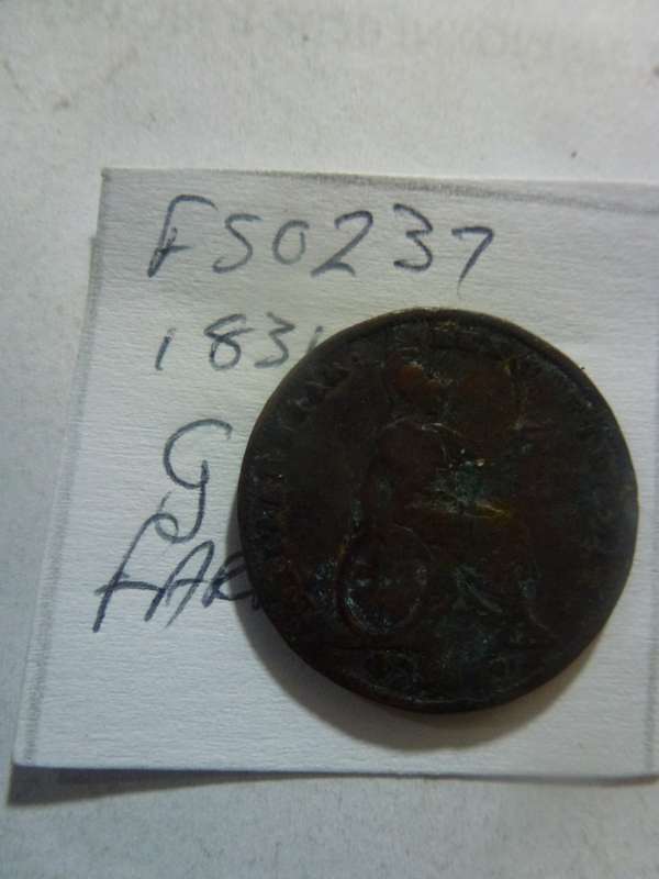 1831 - 1837 Great Britain farthing