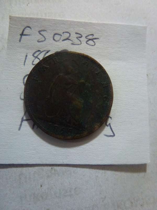 1865 Great Britain farthing