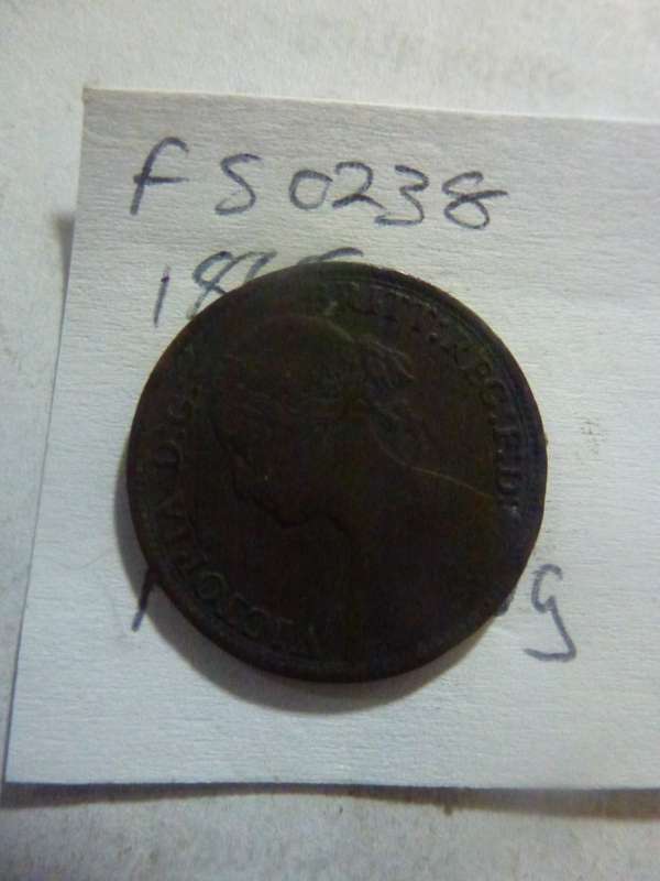 1865 Great Britain farthing