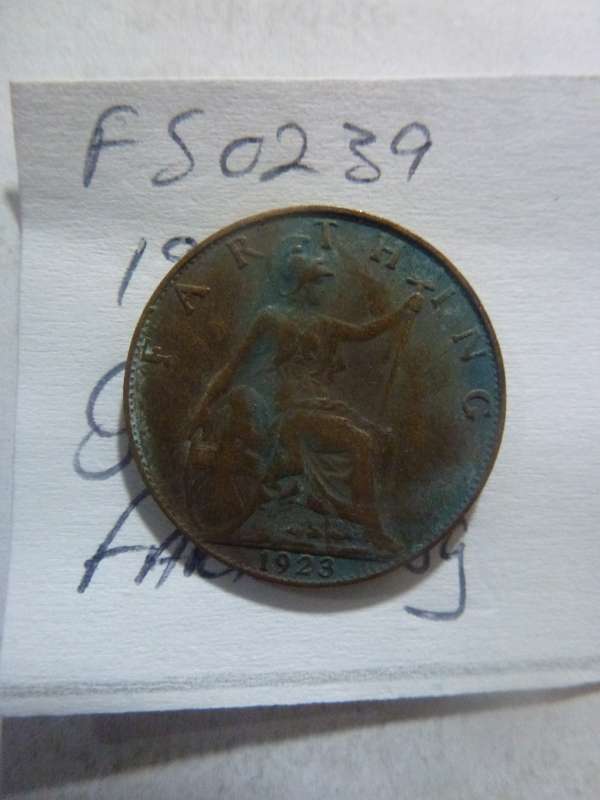 1923 Great Britain farthing