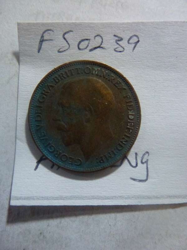 1923 Great Britain farthing