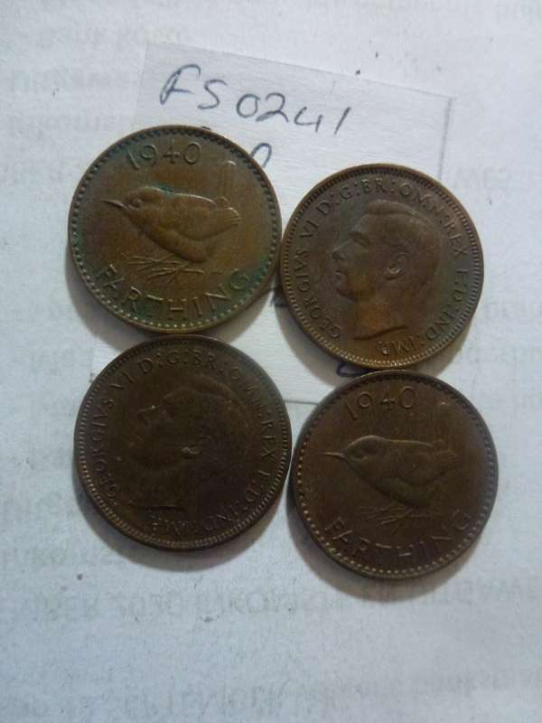 1940 Great Britain farthing