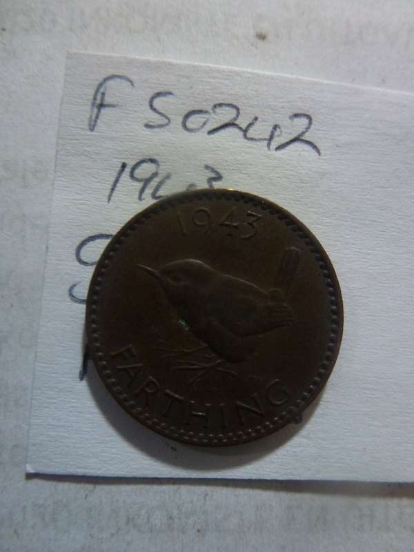 1943 Great Britain farthing