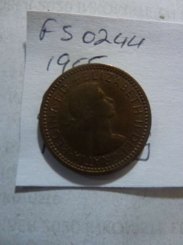 1955 Great Britain farthing