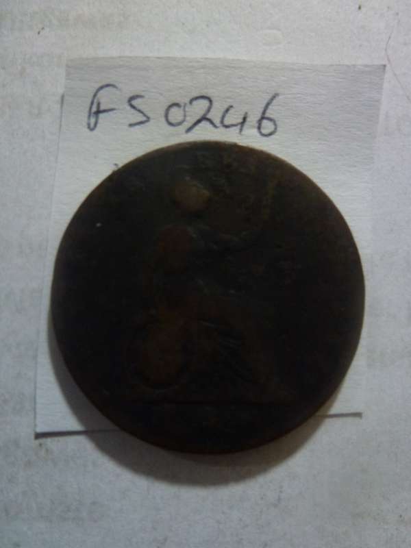 1827 Great Britain 1/2 penny