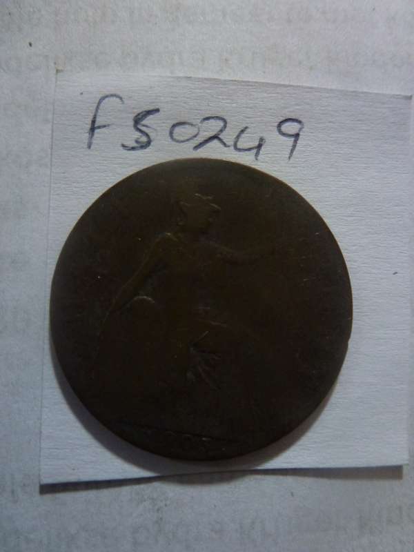1905 Great Britain 1/2 penny
