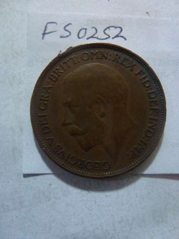 1920 Great Britain 1/2 penny