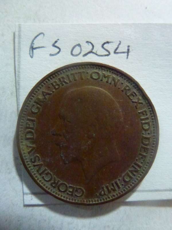 1928 Great Britain 1/2 penny