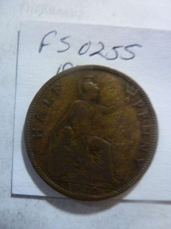 1930 Great Britain 1/2 penny