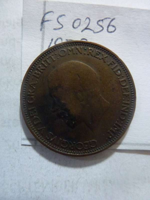 1932 Great Britain 1/2 penny