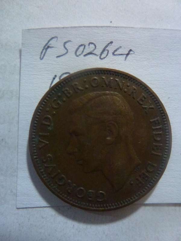 1952 Great Britain 1/2 penny
