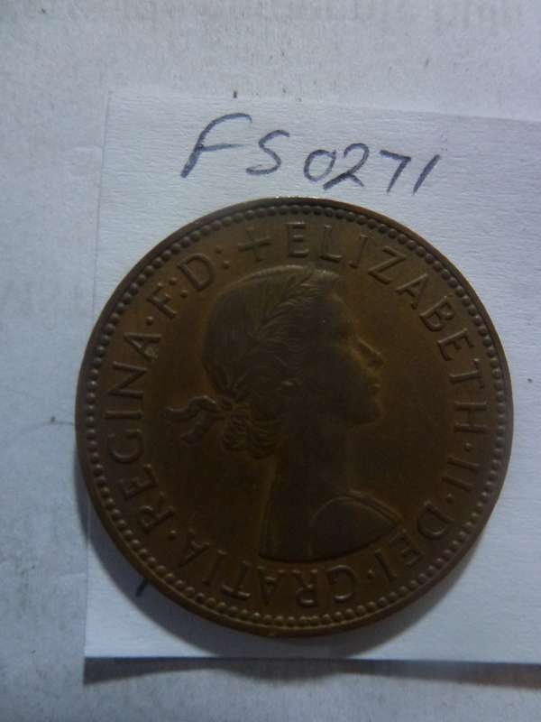 1964 Great Britain 1/2 penny