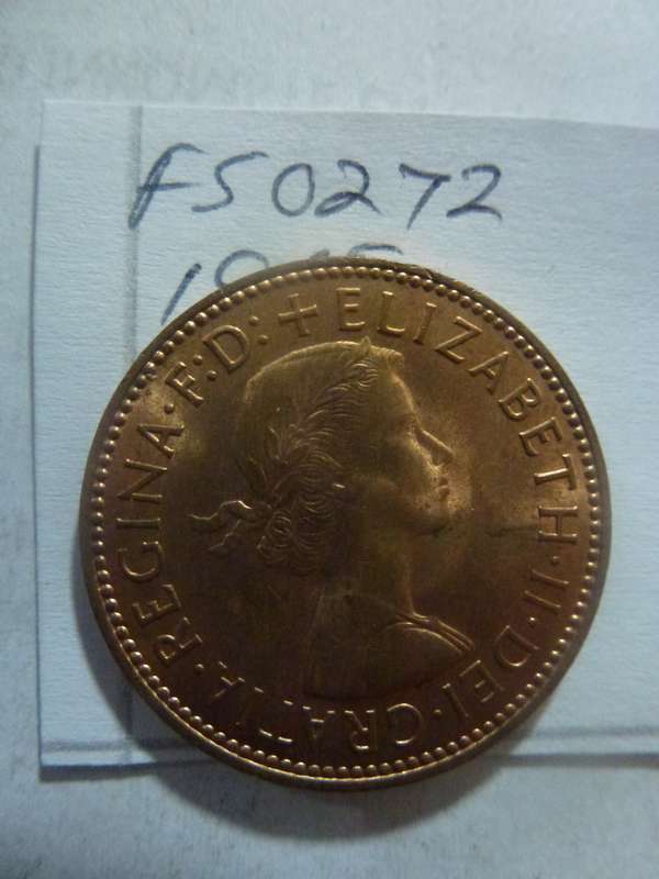 1965 Great Britain 1/2 penny